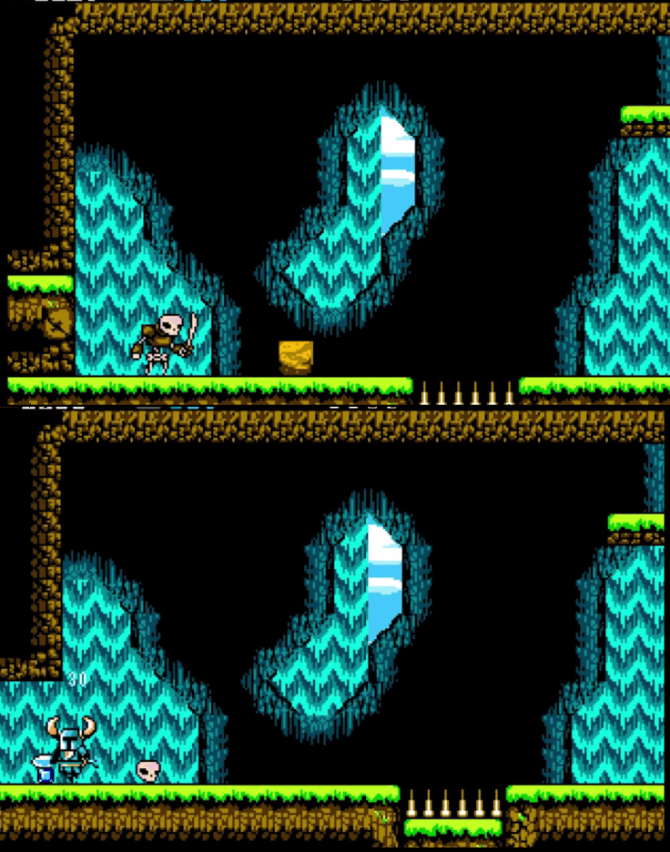 Shovel Knight - Destructible Walls 2